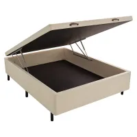  base baú casal Carioca Bioflex 1,38 Vazada 30 cm + 12 cm pés  Oferta ! - Foto 5