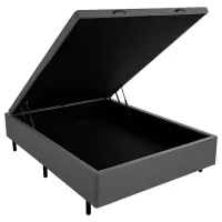  base baú casal Carioca Bioflex 1,38 Vazada 30 cm + 12 cm pés  Oferta ! - Foto 6