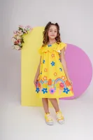 Vestido Lilit Diversão Amarelo
