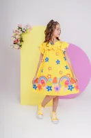 Vestido Lilit Diversão Amarelo - Foto 2