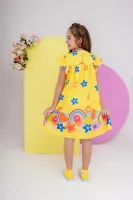 Vestido Lilit Diversão Amarelo - Foto 4