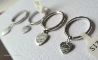 Anel fino pingente de coração Tiffany&Co  - Foto 4