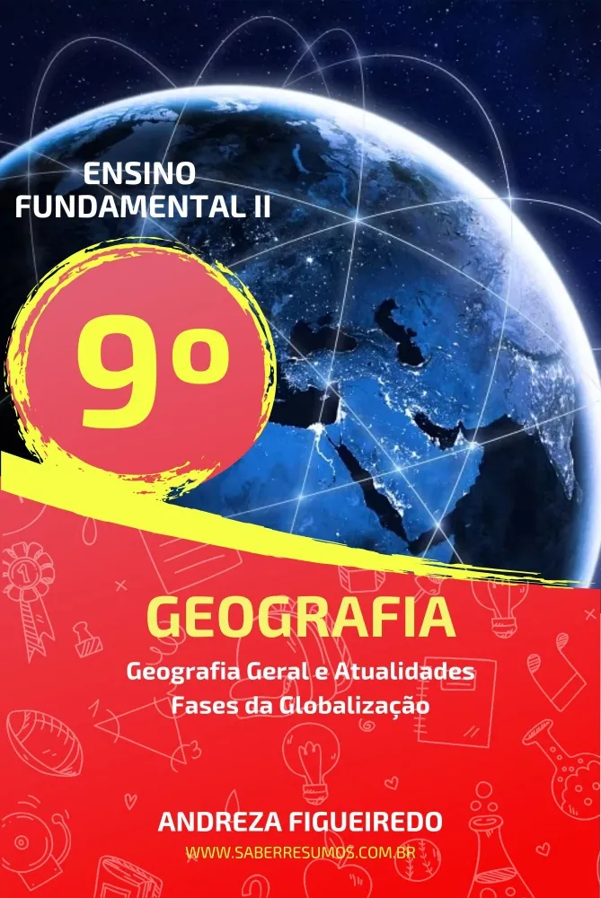 850 - Geografia - Geografia Geral e Atualidades - Fases da Globalização - 9º ano - PDF com 11 páginas Imagem