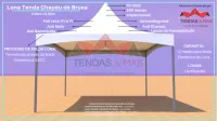    Lona para Tenda Chapéu de Bruxa 5x5 - Foto 5