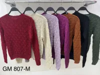Blusa tricot arans GM 807 Tam M - Foto 2