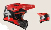 CAPACETE ATOMIC VERMELHO 2025 - MATTOS RACING - Foto 2