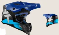 CAPACETE ATOMIC AZUL 2025 - MATTOS RACING - Foto 2
