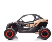Buggy Elétrico Infantil Maverick UTV X3 Can Am Utv 24v Cor Bege Voltagem Do Carregador 110v/220v - Foto 2