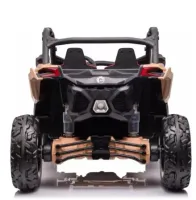 Buggy Elétrico Infantil Maverick UTV X3 Can Am Utv 24v Cor Bege Voltagem Do Carregador 110v/220v - Foto 3