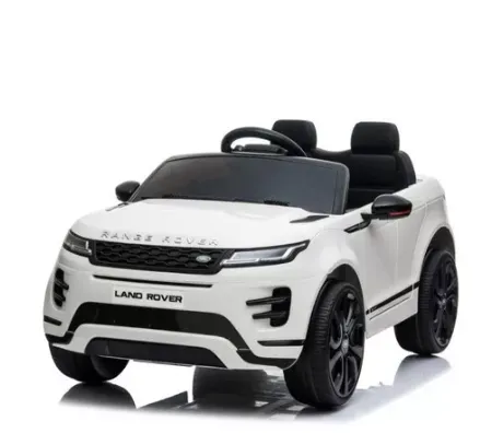 Mini Carrinho Elétrico Infantil 12v - Range Rover Branca 4x4 Cor Branco Voltagem do carregador 110V/220V