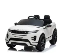 Mini Carrinho Elétrico Infantil 12v - Range Rover Branca 4x4 Cor Branco Voltagem do carregador 110V/220V
