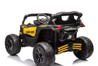 Mini Carro Elétrico 4x4 12v Amarelo - Foto 2