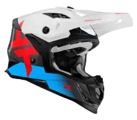 CAPACETE ATOMIC BRANCO/AZUL 2025 - MATTOS RACING - Foto 2