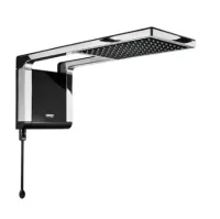 Chuveiro Eletrônico Lorenzetti Acqua Storm Ultra Branco Cromado 220V 7800W - Foto 2