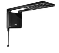 Chuveiro Eletrônico Lorenzetti Acqua Storm Ultra Branco Cromado 220V 7800W - Foto 3