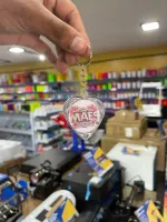 Atacado Chaveiro Acrílico 3x4 Pacote C/ 10 unidades - Foto 6