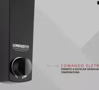 Chuveiro Ducha Acqua Century 7500W 220V Lorenzetti Preto - Foto 3