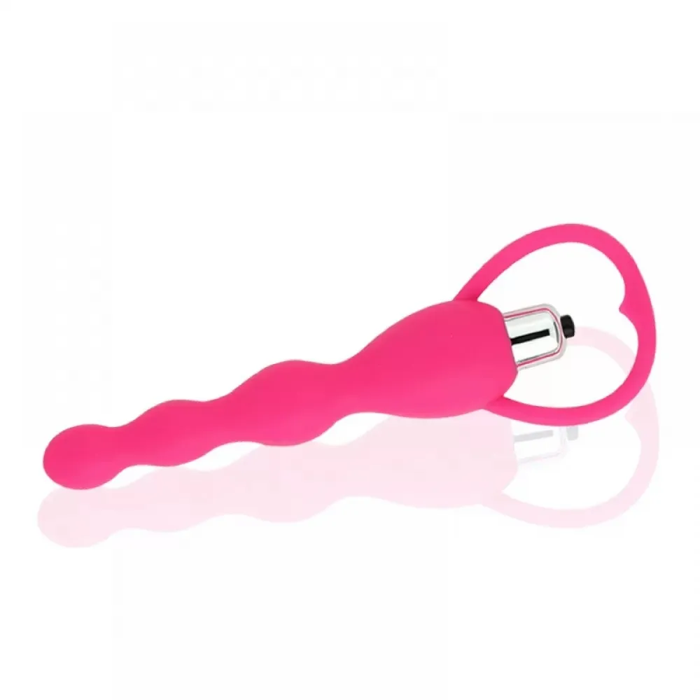 PLUG ANAL VIBRO TOQUE MACIO E AVELUDADO 16CM