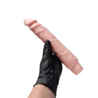 BÁRBARA PÊNIS MACIÇO COM VIBRADOR EM SOFT SKIN 25CM - Foto 2