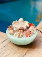 Fonte verde tifany com ostras - Foto 6