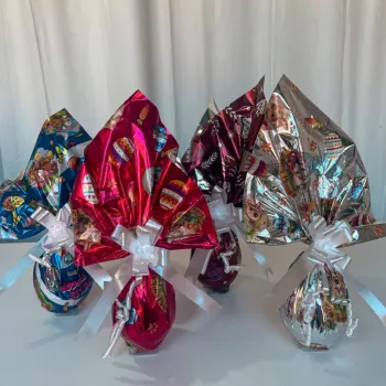 Promoção Ovos de Páscoa de 100grs para doação - Foto 2