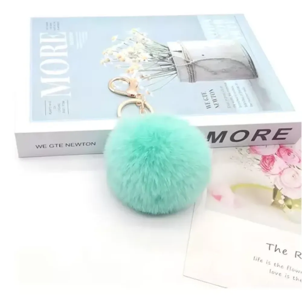 Chaveiro de Pelúcia Pompom Brasil