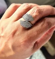 Anel asas de anjo Pandora. - Foto 7