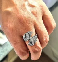 Anel asas de anjo Pandora. - Foto 8