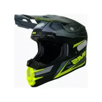 CAPACETE REVO 2025 PRETO/VERDE - IMS