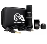 Máquina de Tatuagem PEN MADELON Wireless Black com 2 Baterias  - Foto 2