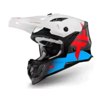 CAPACETE ATOMIC BRANCO/AZUL 2025 - MATTOS RACING
