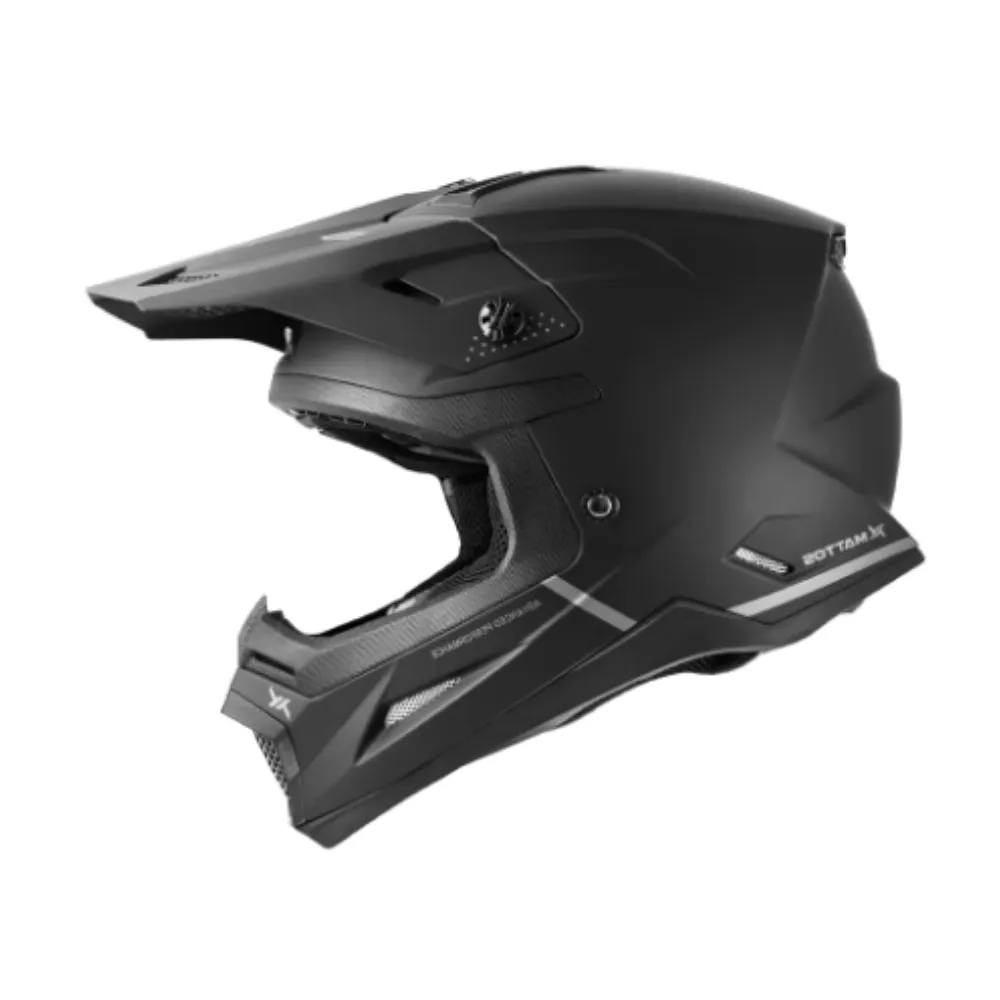 CAPACETE ECHOES 2025 PRETO - MATTOS RACING