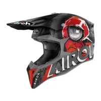 CAPACETE WRAAP RED ALIEN - AIROH