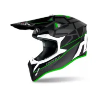 CAPACETE WRAAP GREEN MATT - AIROH