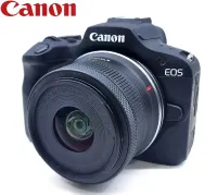 Câmera Canon EOS R100 c/ Lente RF-S 18-45mm f/4-5-6.3 IS STM  - Seminova