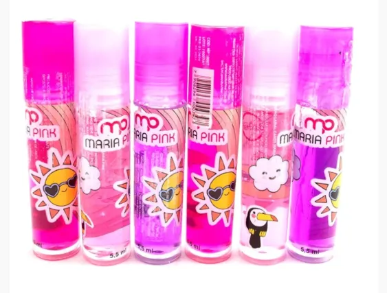 1 Gloss Labial Infantil Maria Pink