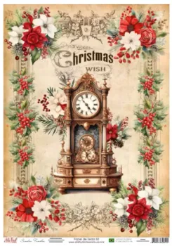 SE-055 - Papel de Seda Natal 055 - Papel de Seda 