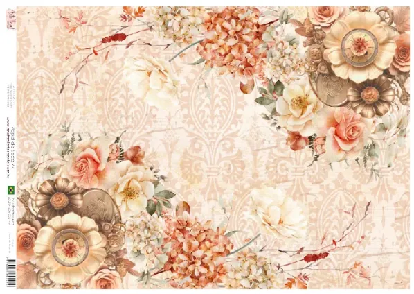 SE-044 -  Papel de Seda 044 - Papel de Seda Imagem