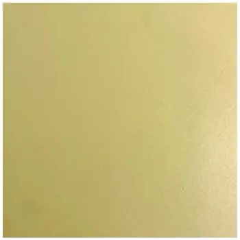 Papel Perolado Liso Amarelo - Tam. A4 - 1uni. - Foto 2