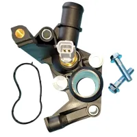 Carcaça Válvula Termostática Ford Ka / Fiesta / Ecosport / Focus Motor Sigma - Foto 3