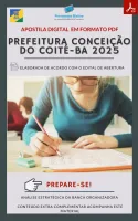 Apostila Prefeitura Coité Almoxarife 2025