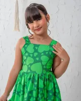 Vestido Coração Verde - Foto 3