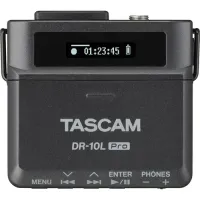 Gravador de Campo e Microfone de Lapela TASCAM DR-10L Pro