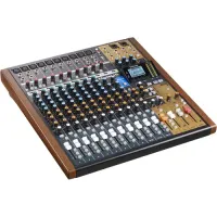 Mixer Híbrido de 14 canais TASCAM modelo 16, gravador multipista e interface de áudio USB