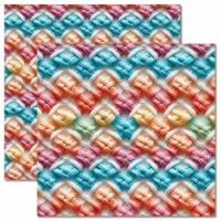 SC-903 - Crochê 5 - Papel para Scrapbook Dupla Face