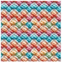 SC-903 - Crochê 5 - Papel para Scrapbook Dupla Face - Foto 3