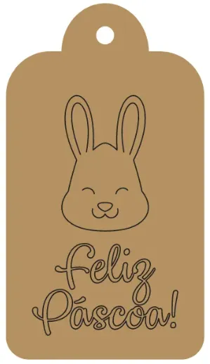 LPC-007 1un. - Aplique Laser Páscoa
