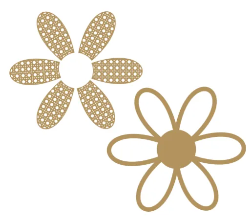 LR-985 1un. cada - Aplique MDF Imagem