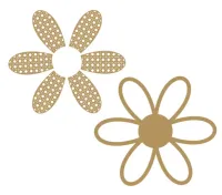 LR-985 1un. cada - Aplique MDF