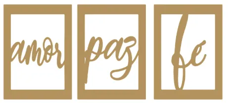 LR-982 1un. cada - Aplique MDF Imagem